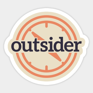 Outsider Sticker